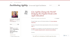 Desktop Screenshot of facilitatingagility.com